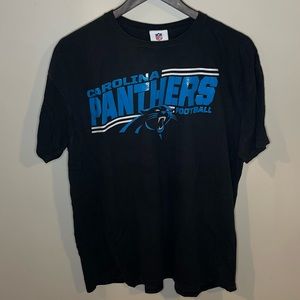 Carolina Panthers | Black T-Shirt | Size XL